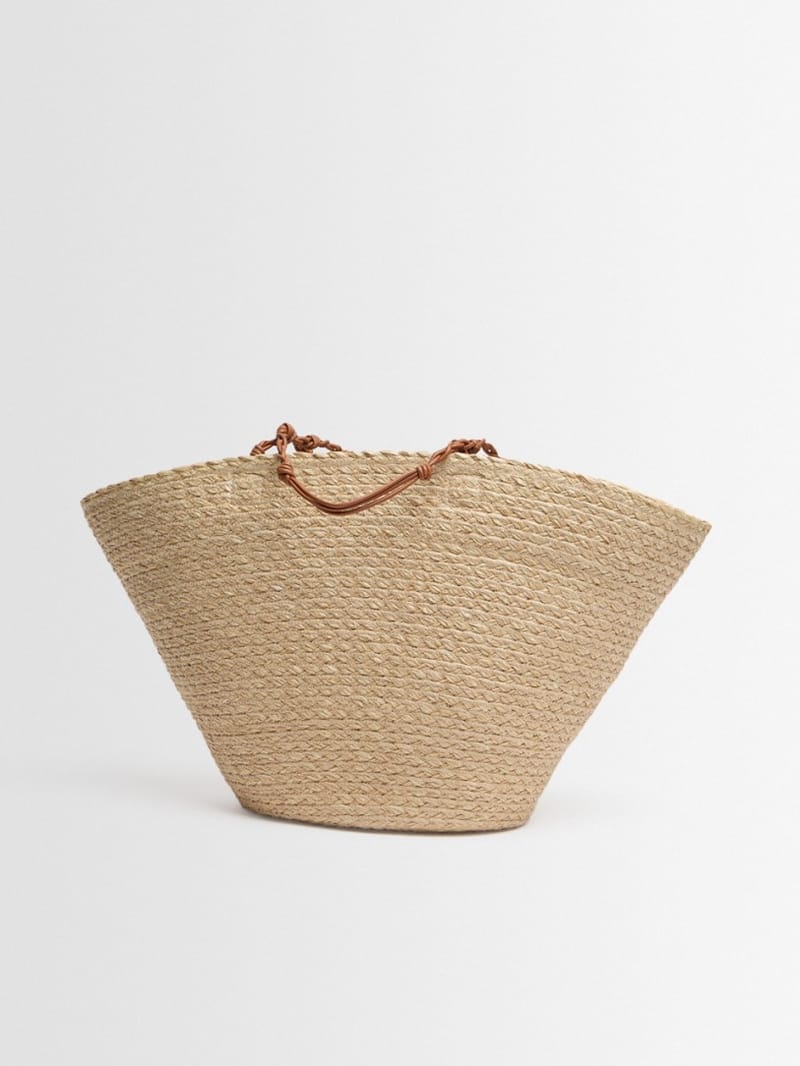Jil Sander - Große Tangle Viskose Bucket Tasche