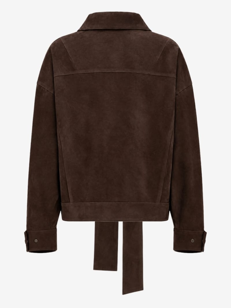 LA PISCINE: Leather jacket