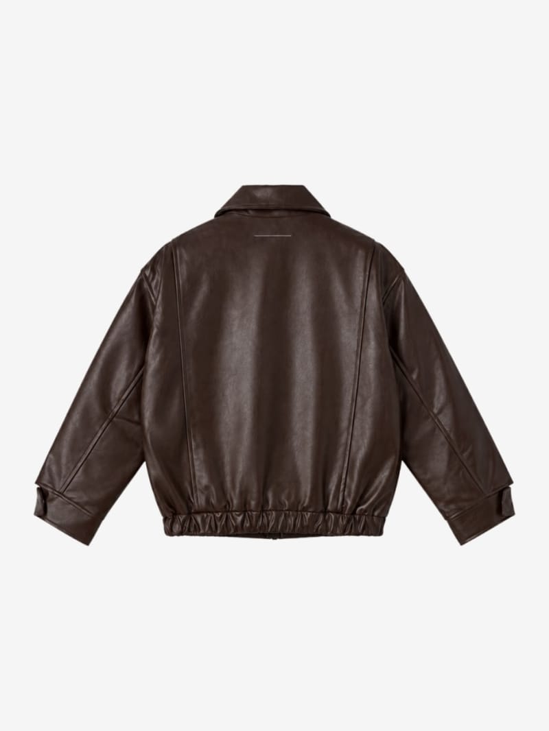 MM6 Maison Margiela - Leather jacket