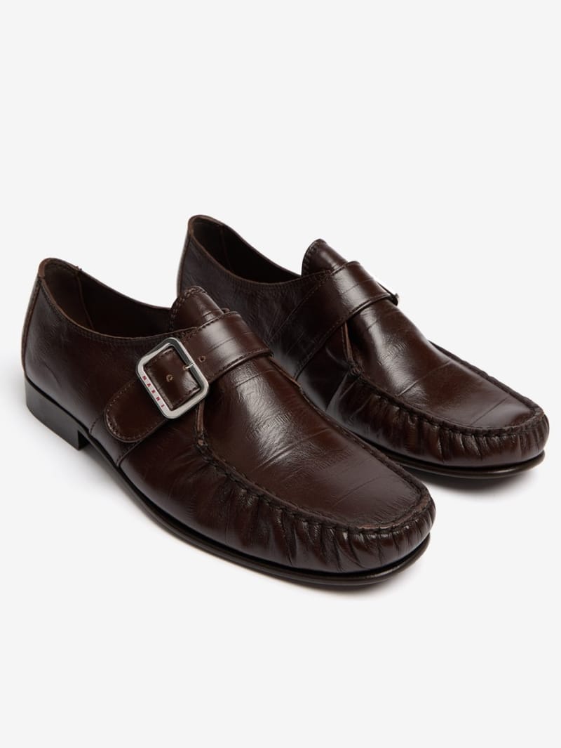 Marni: leather loafer