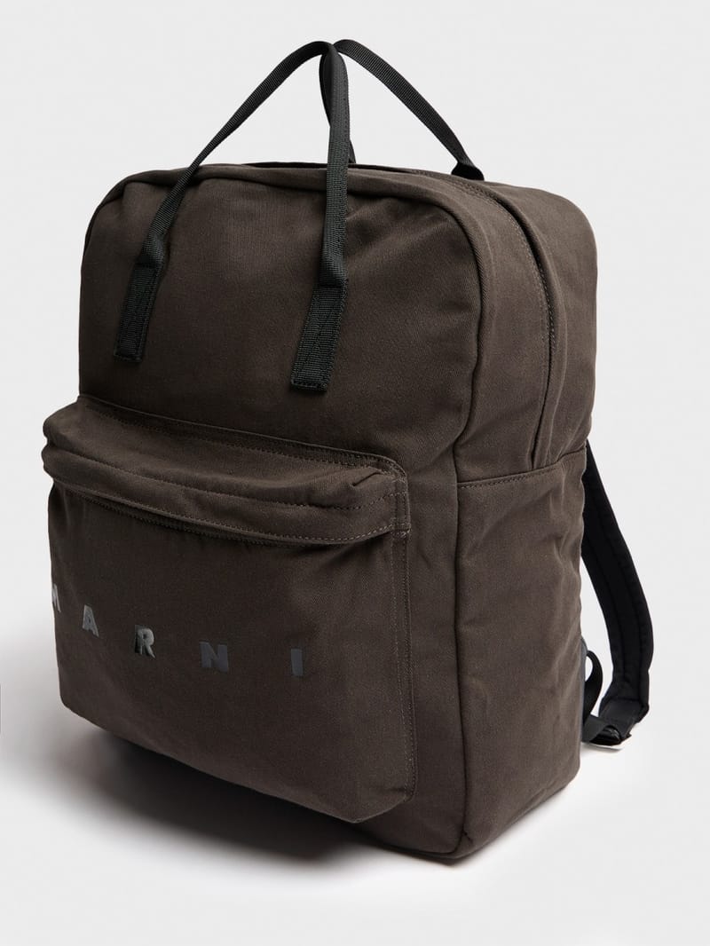 Marni Junior: Logo backpack