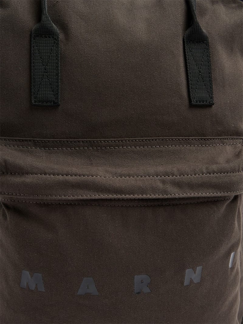 Marni Junior: Logo backpack