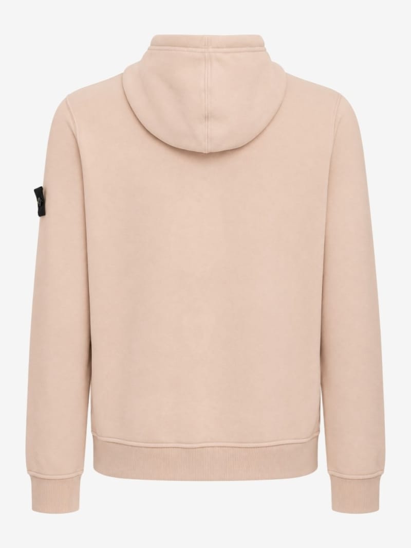 Stone Island: Logo cotton hoodie