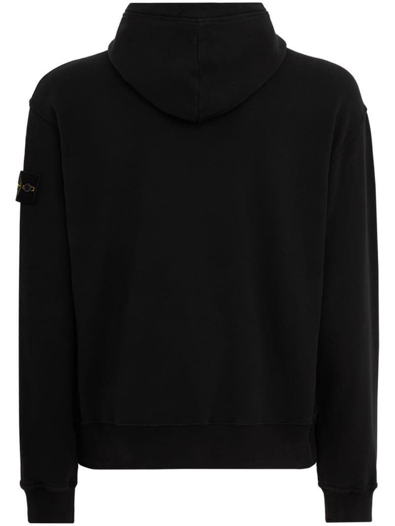 Stone Island: 徽标棉质帽衫