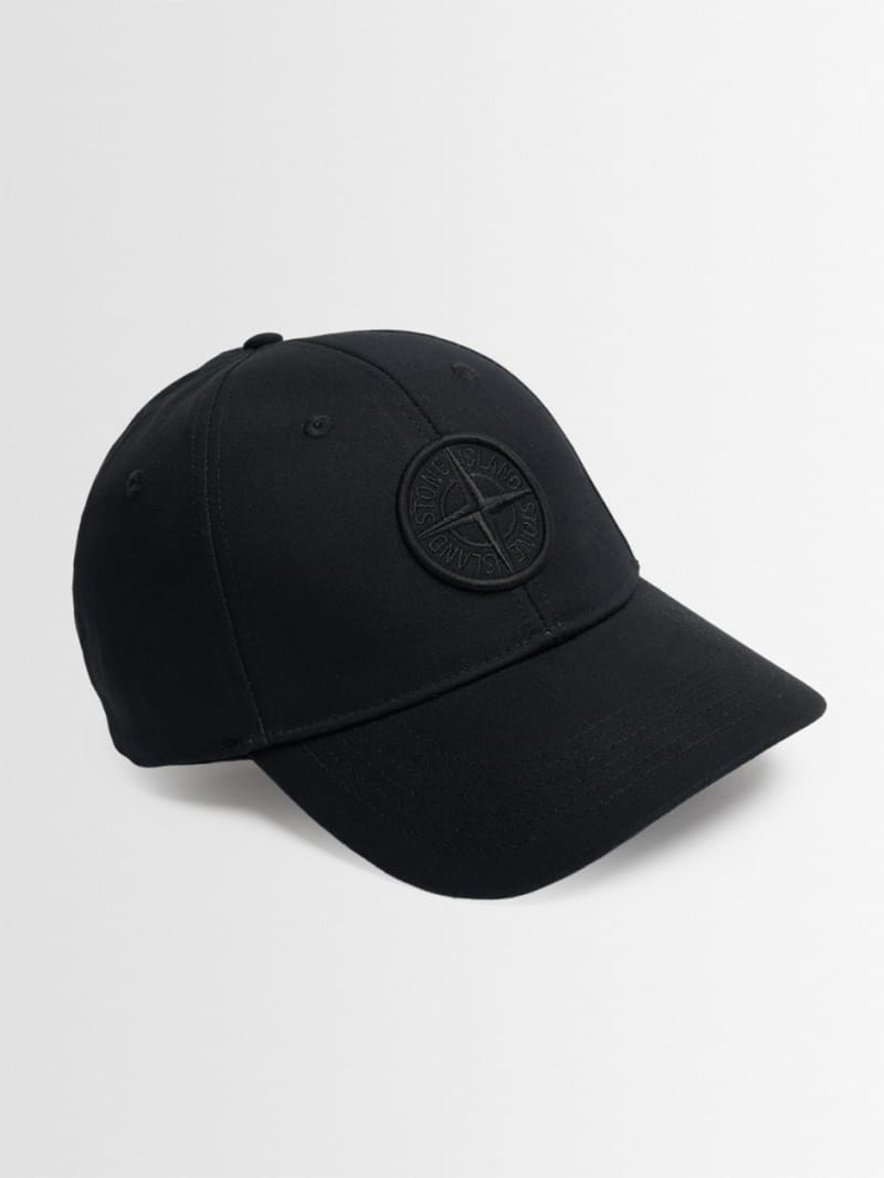 Stone Island - 浮雕标志棒球帽
