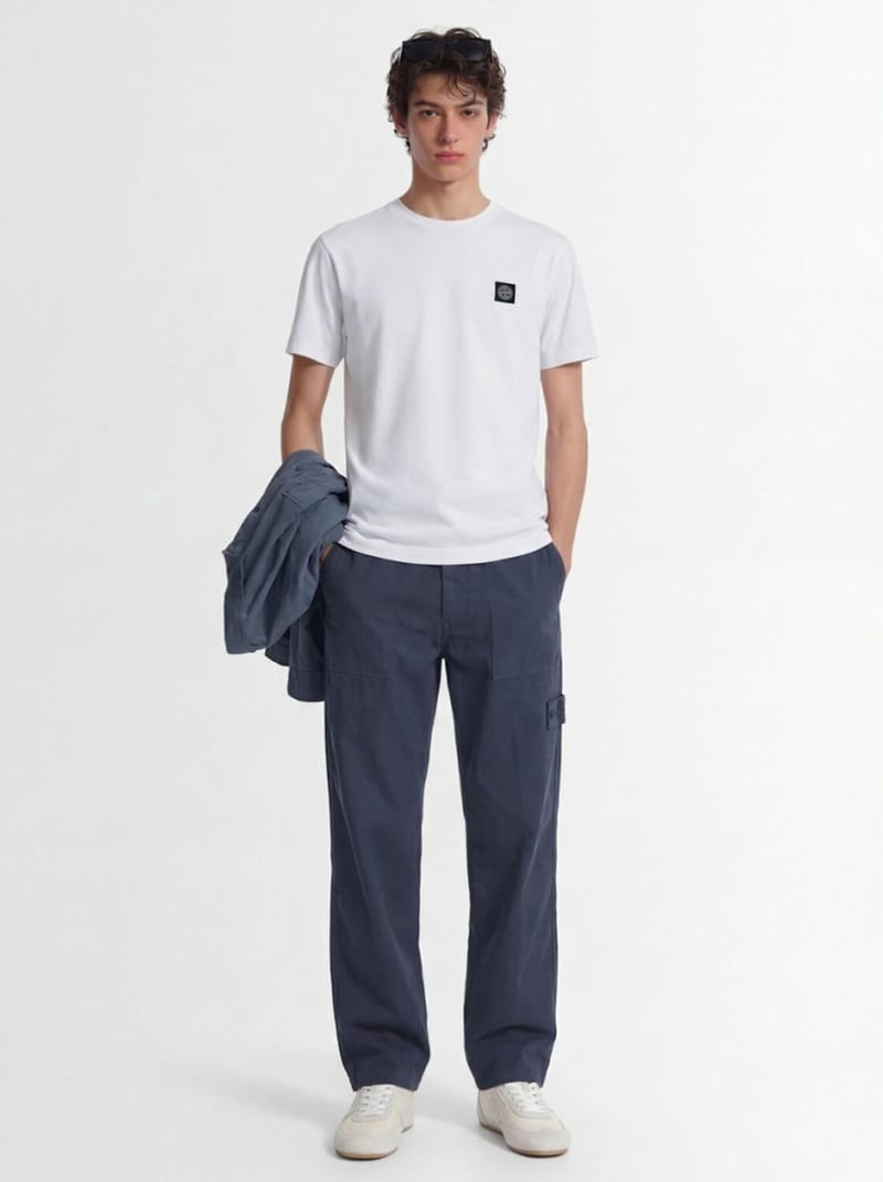 Stone Island - 圆领短袖T恤