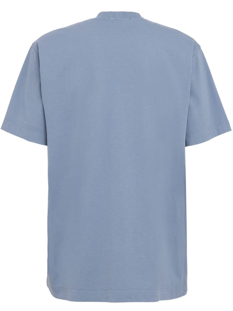 Stone Island: 大号印有标志的T恤