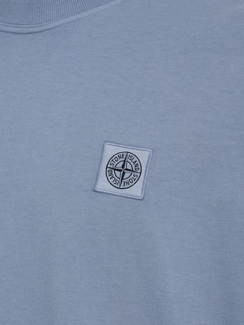 Stone Island: 大号印有标志的T恤