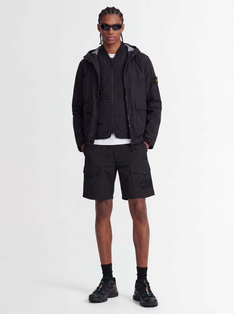 Stone Island - 休闲连帽夹克