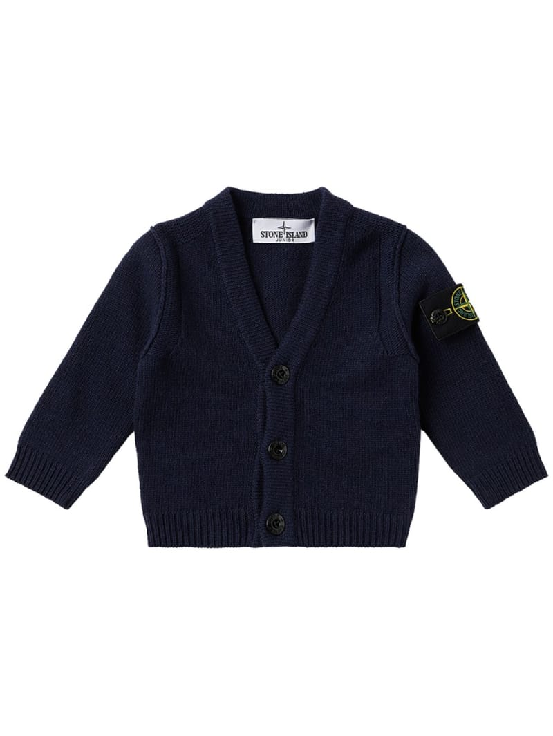Stone Island Junior: 围巾、帽子和开衫套装
