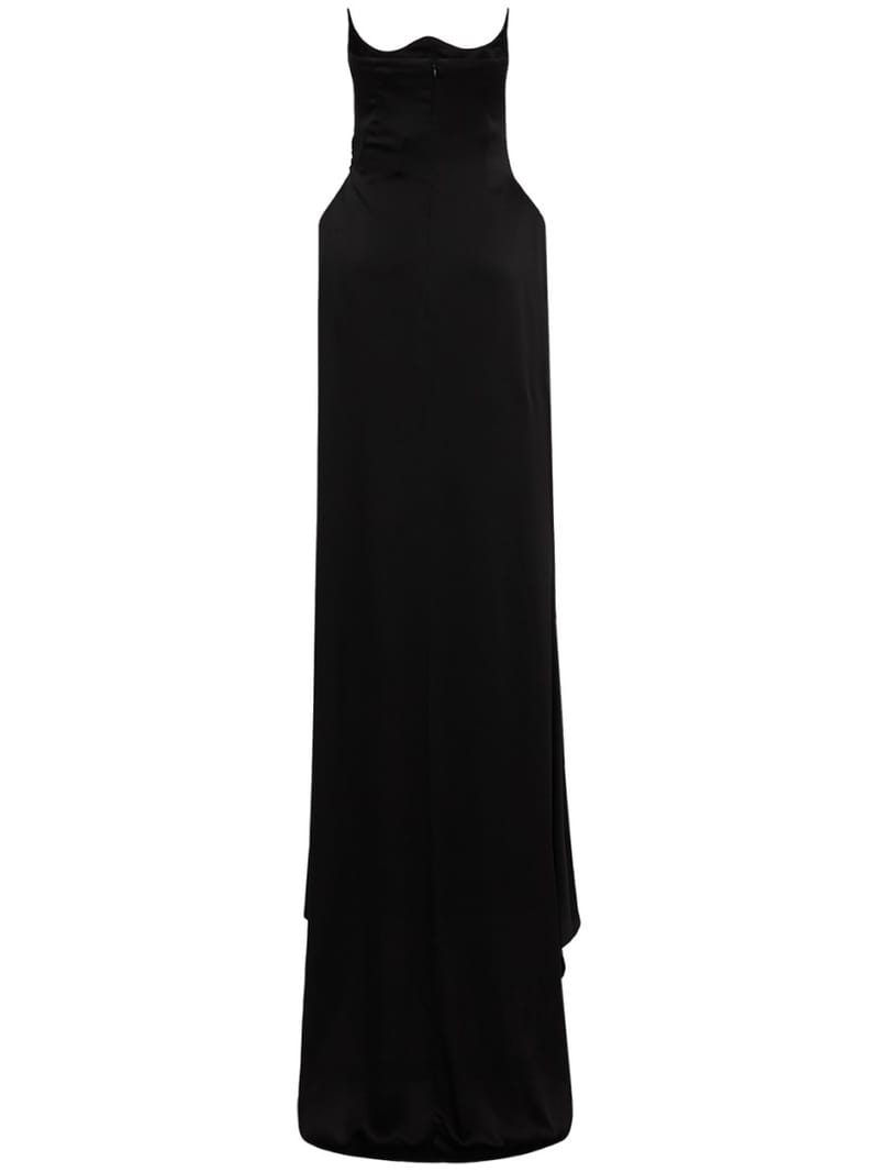 Giuseppe Di Morabito: Draped long corset dress
