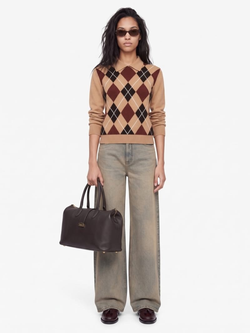 MSGM: Low rise baggy jeans