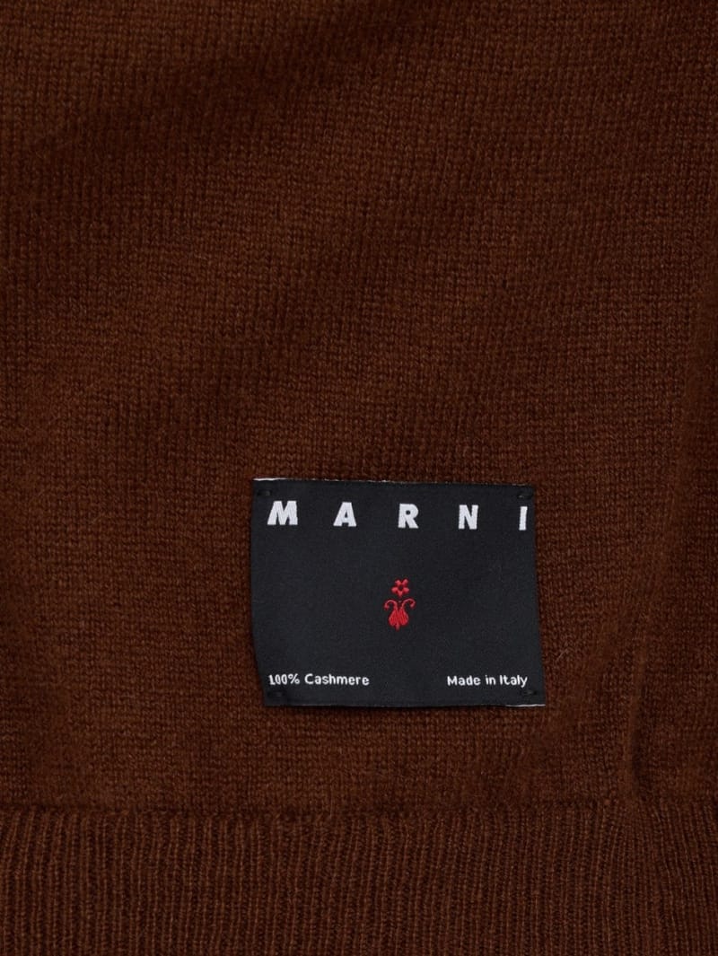 Marni: 羊绒圆领针织衫