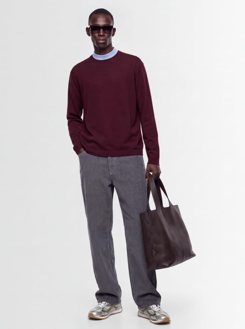 Jil Sander - 双层羊毛针织衫