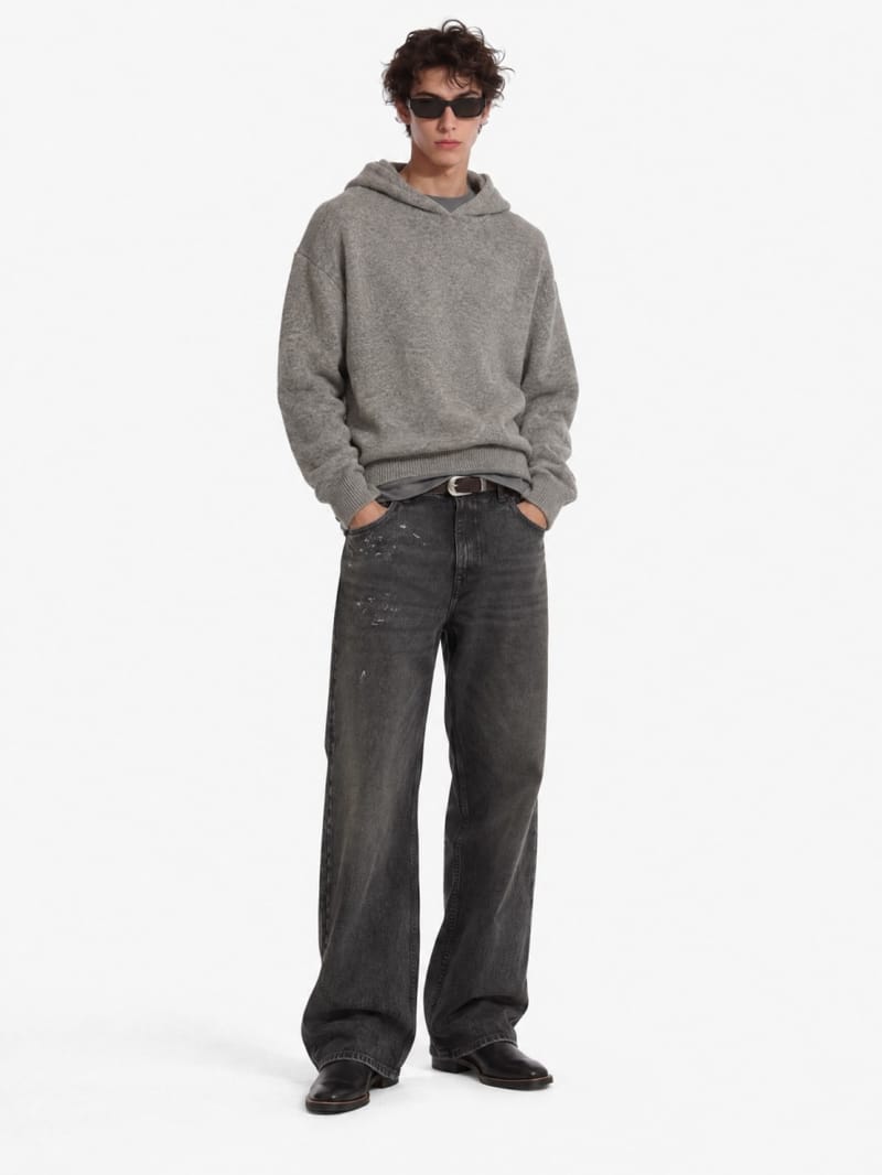 DIANA STUDIO - Merino wool & cashmere knit hoodie