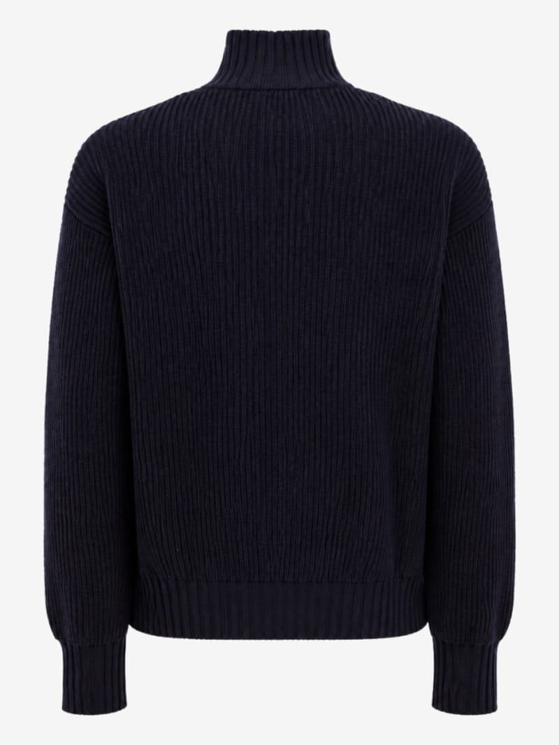 DIANA STUDIO - Merino wool half-zip knit jumper