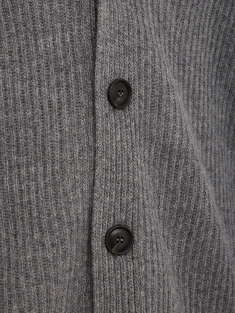 DIANA STUDIO: Cardigan en laine mérinos tricoté