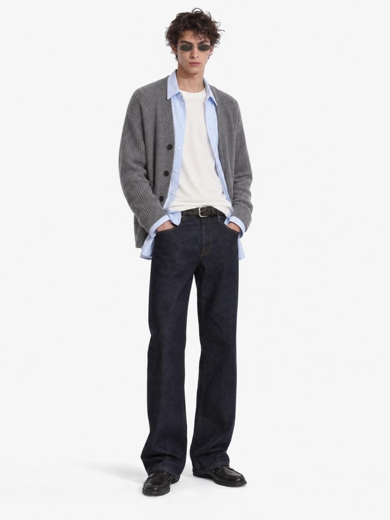 DIANA STUDIO - Merino wool knit cardigan