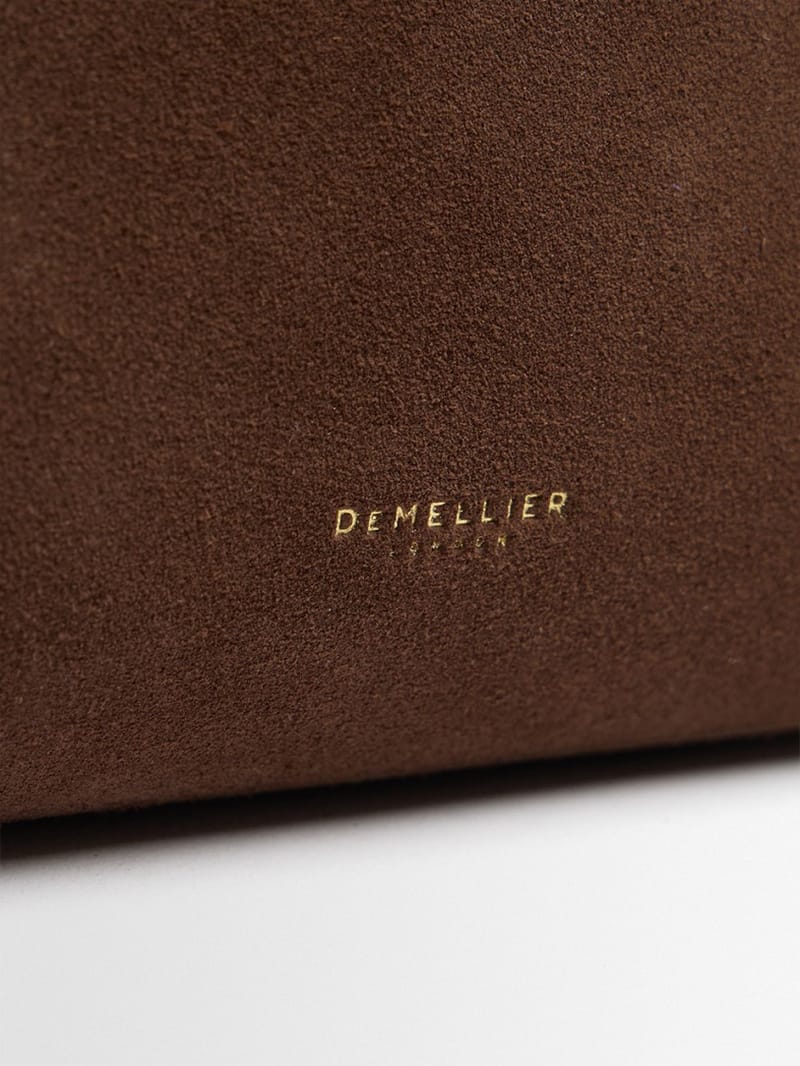 DeMellier: 纽约中号绒面手提包