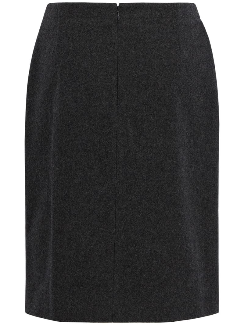 Jil Sander: Virgin wool mini skirt