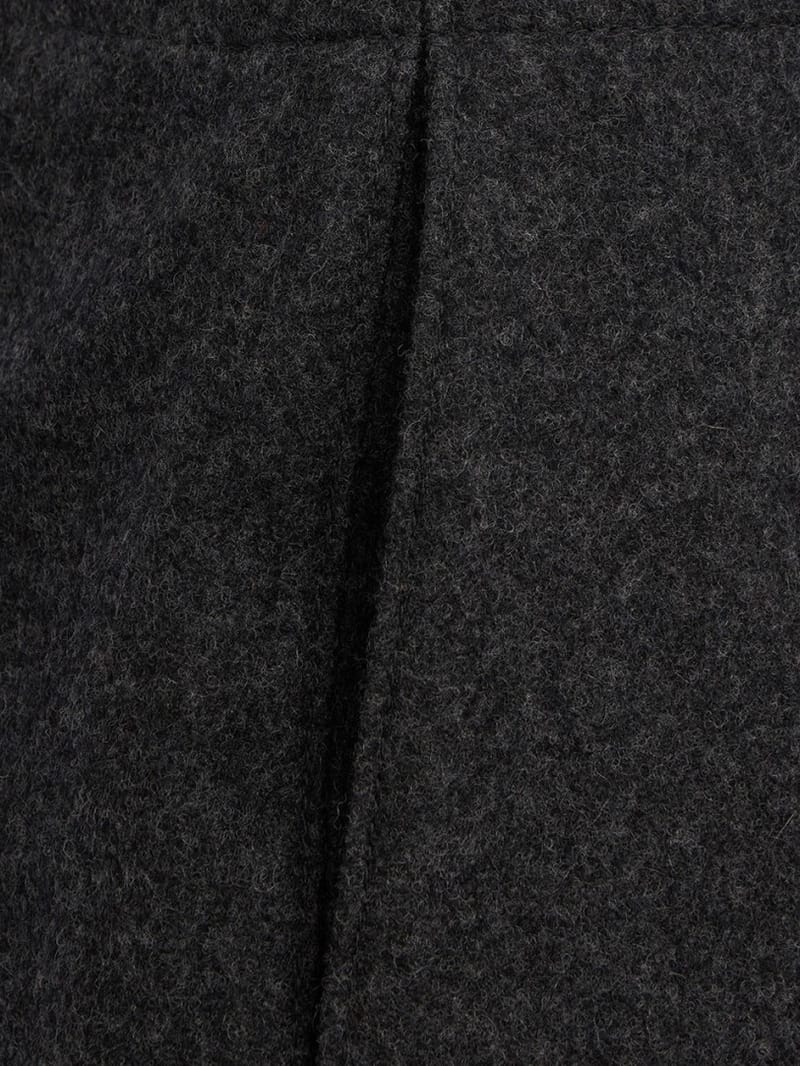 Jil Sander: Virgin wool mini skirt