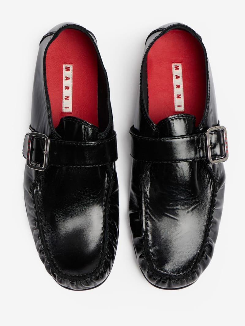 Marni: Calf leather loafers