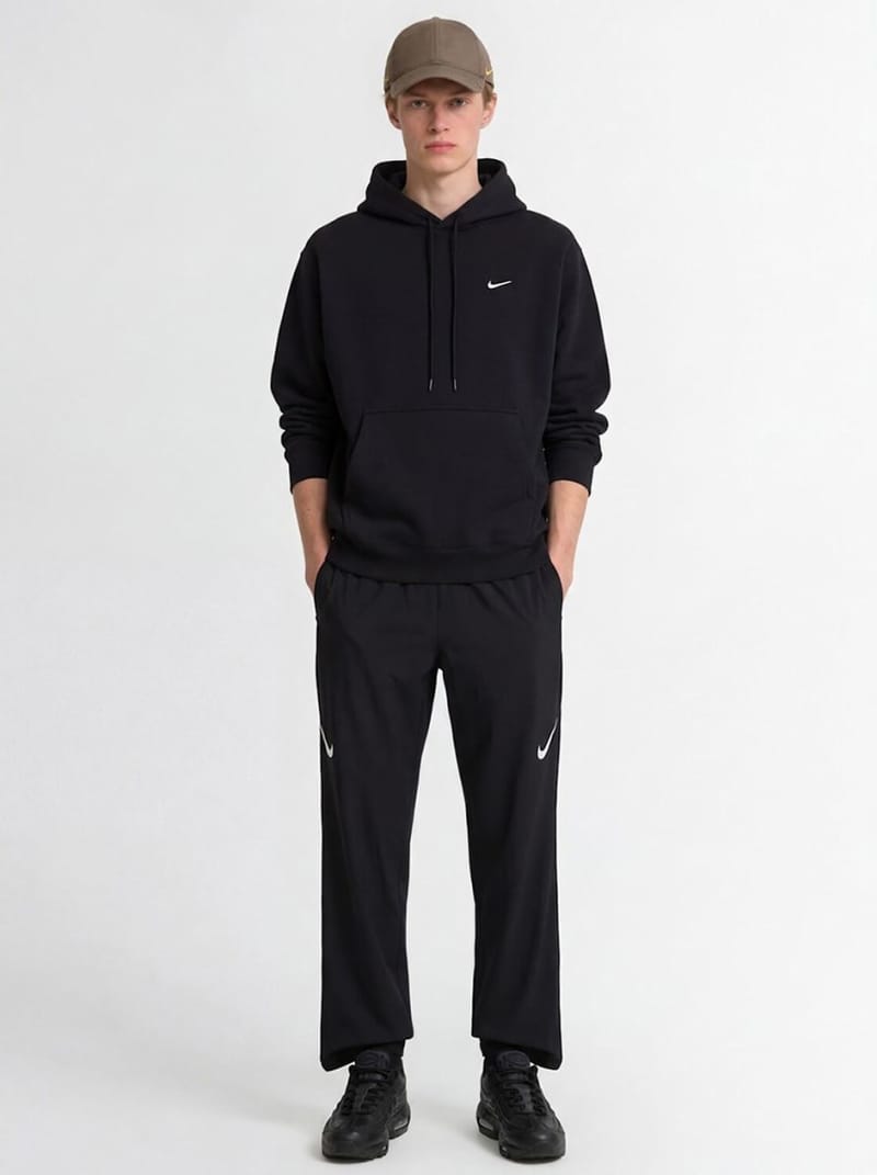 Nike: 超大号连帽衫