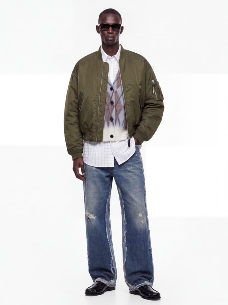 Dsquared2: Nylon 80'S Bomber