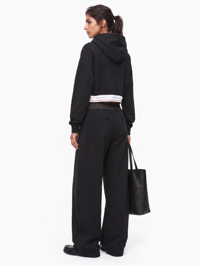 Dsquared2: Onion Cropped Fit Hoodie