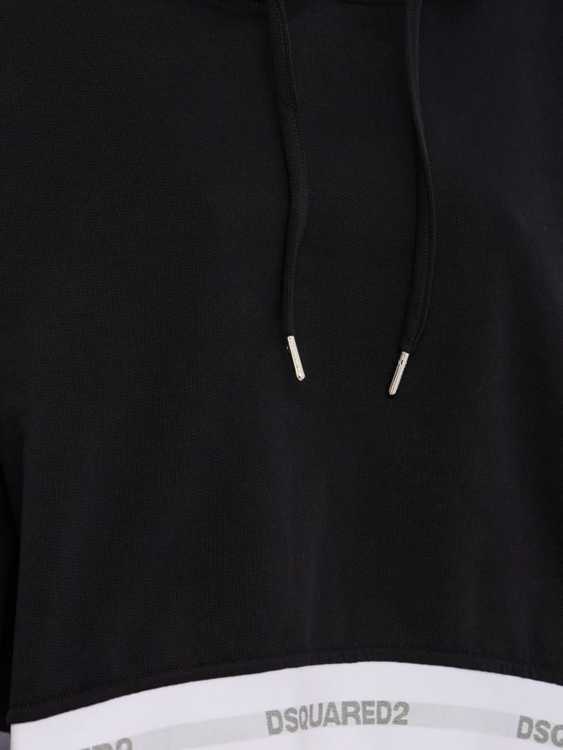 Dsquared2: Onion Cropped Fit Hoodie