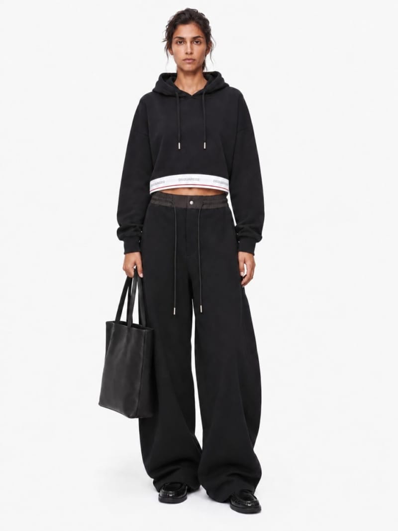 Dsquared2 - Onion Cropped Fit Hoodie