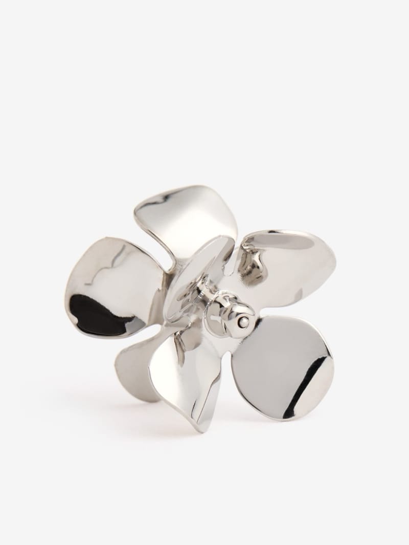 Marni: Enamel flower stud earrings
