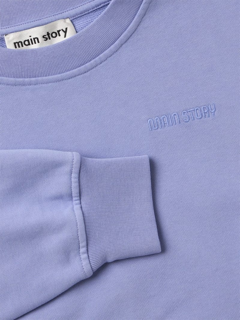 Main Story: Organic cotton sweatshirt