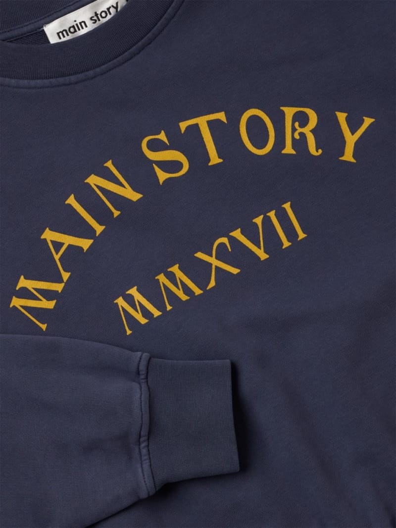 Main Story - Organic cotton sweatshirt