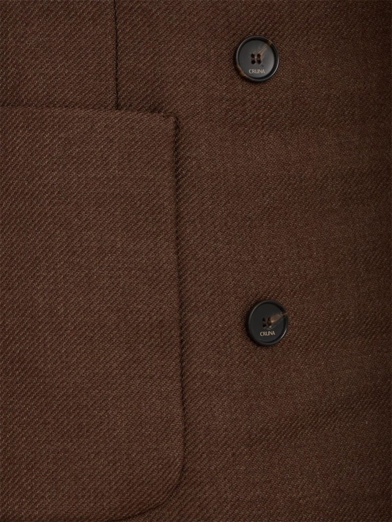 CRUNA: Oversize double-breasted blazer