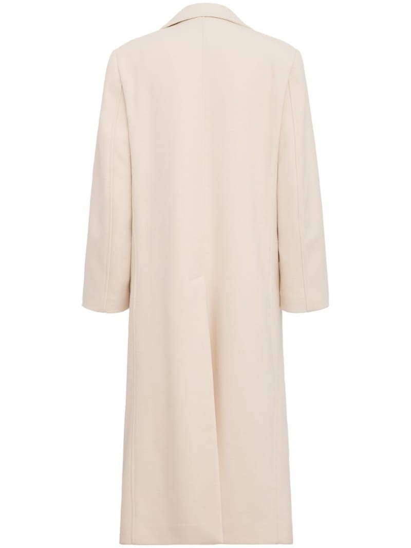 CRUNA: Oversize Doppelbreasted langer Mantel