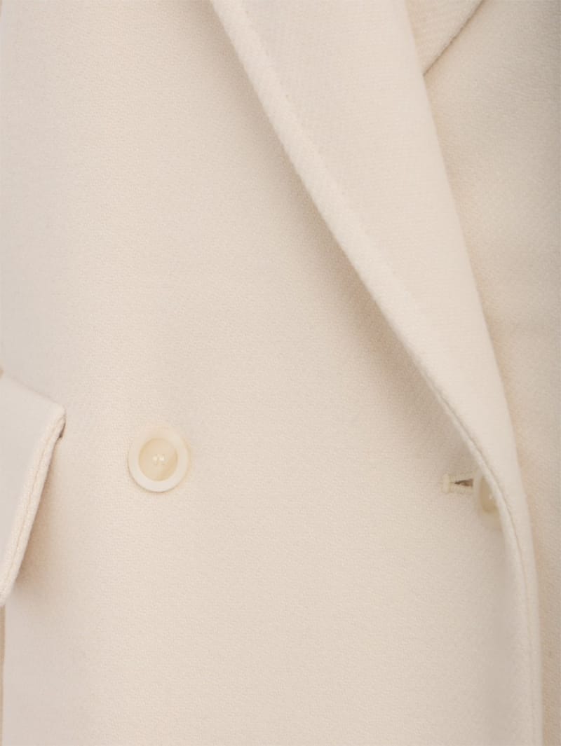 CRUNA: Oversize Doppelbreasted langer Mantel