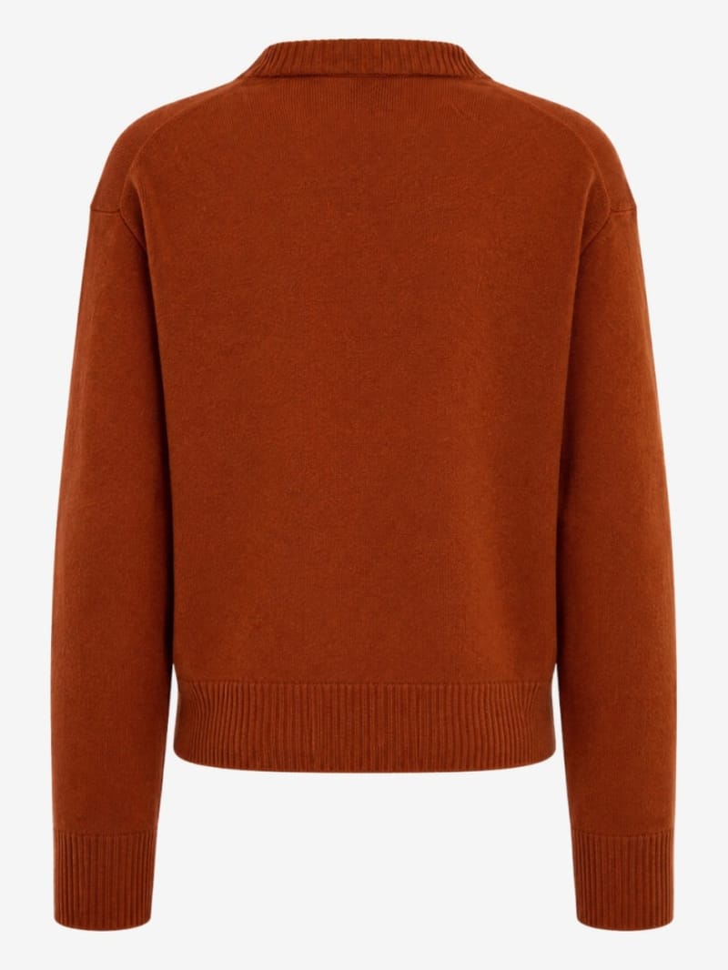 CRUNA - Pull oversize à col en V