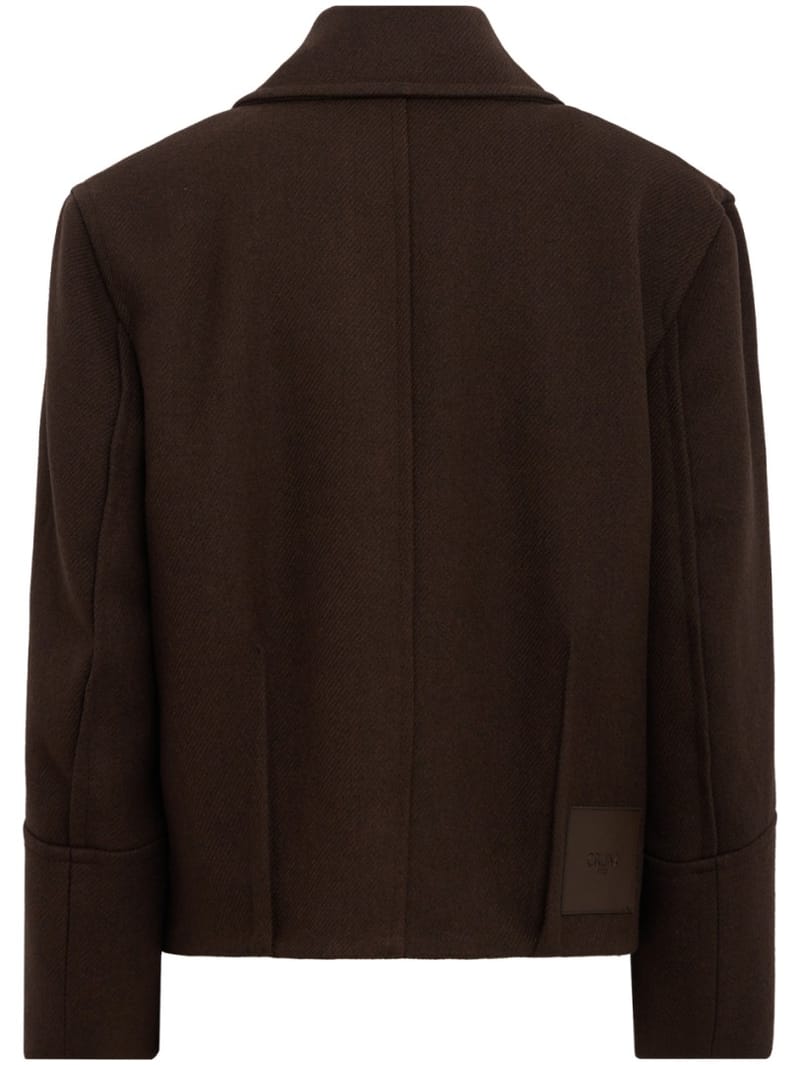 CRUNA: Oversized zipped jacket