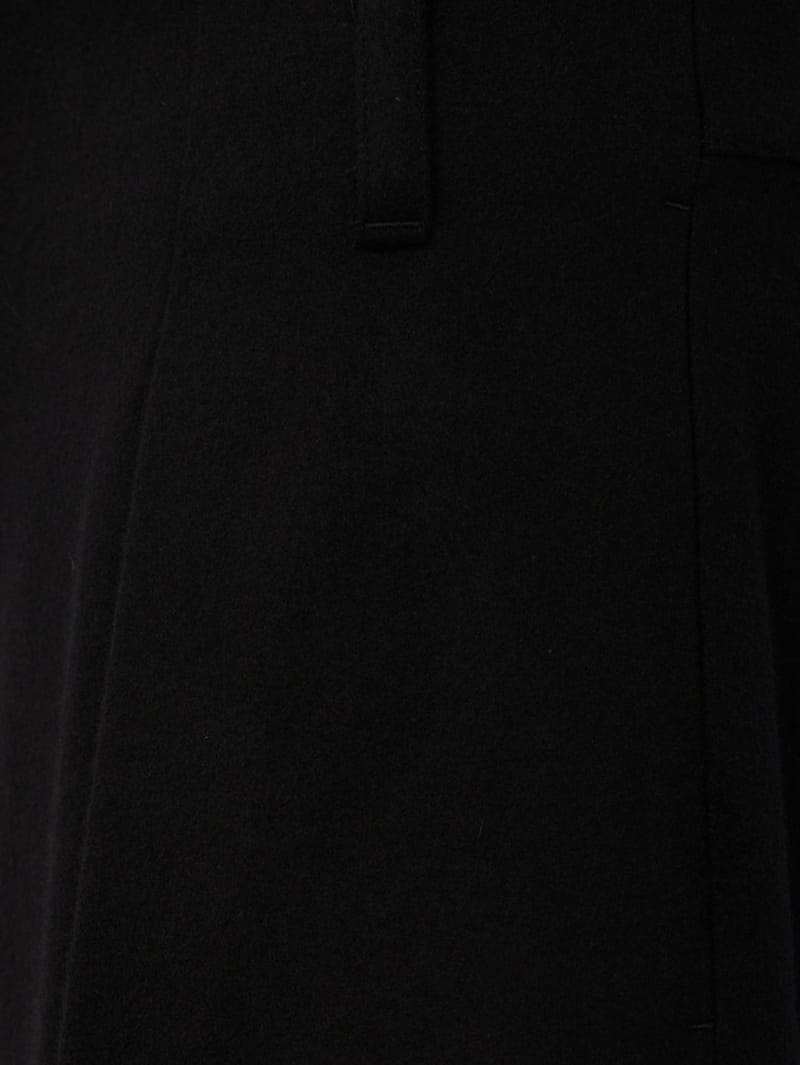 LA PISCINE: Oversized curved wide pants