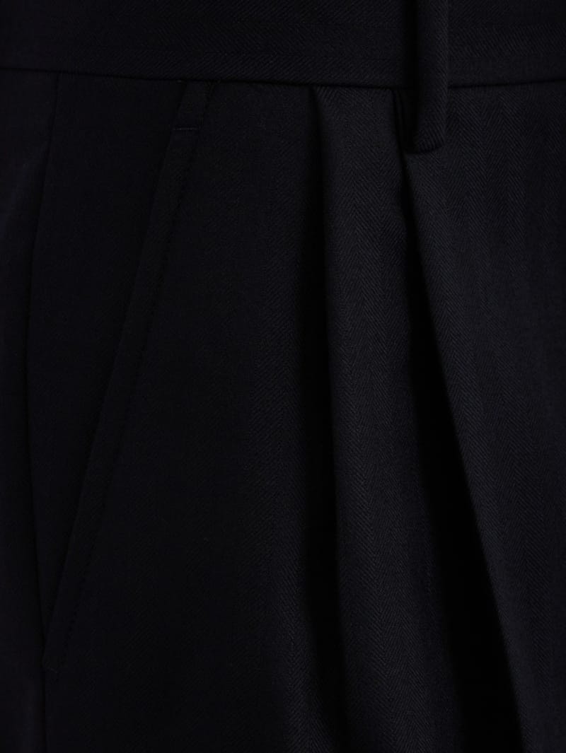ANIPS: Pantaloni a gamba larga in lana merino