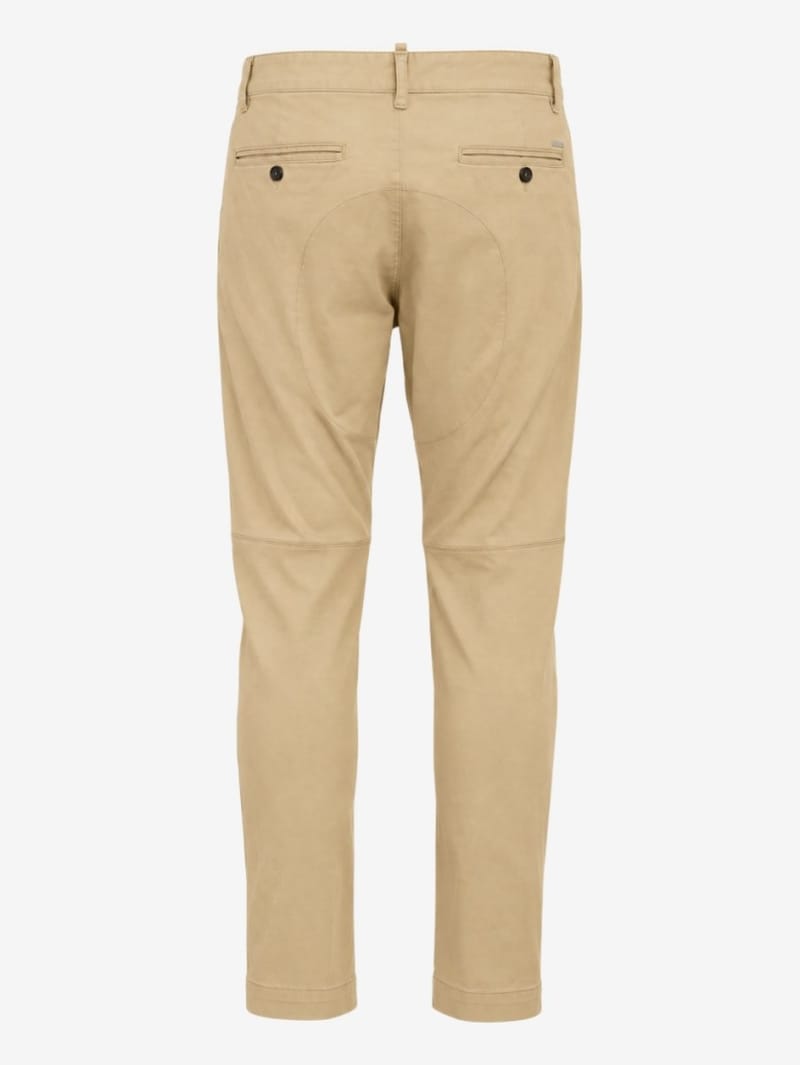 Dsquared2: Sexy stretch cotton chino trousers