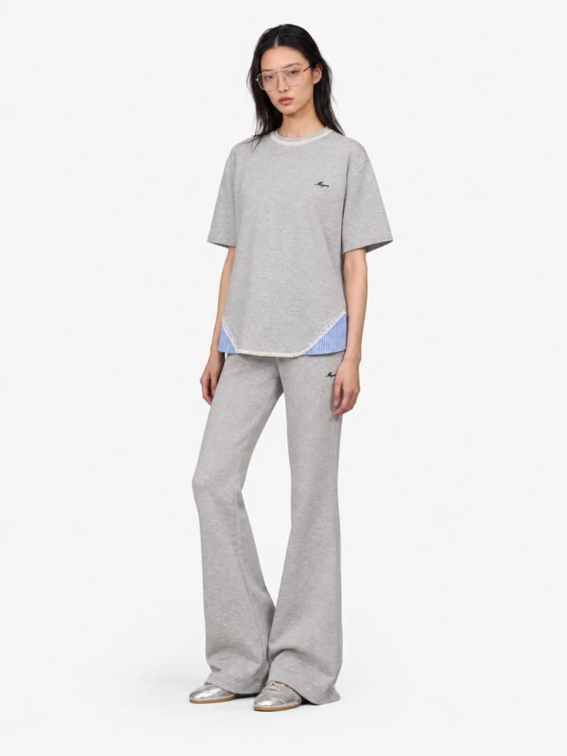 MSGM - Pantaloni della tuta dritti