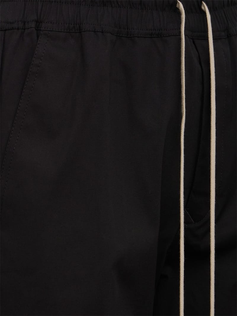 Rick Owens: Dietrich drawstring cotton trousers