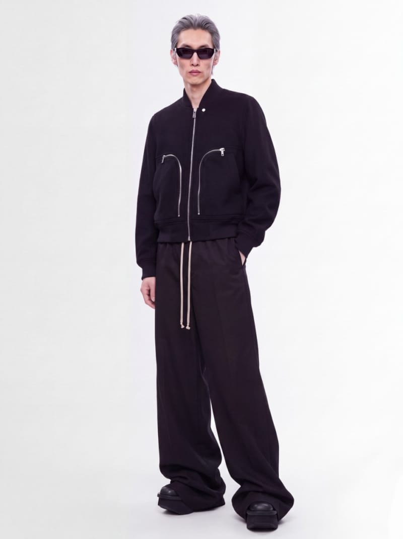 Rick Owens - Dietrich drawstring cotton trousers