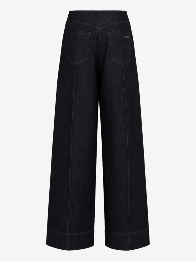 Marni: 棉长裤配口袋