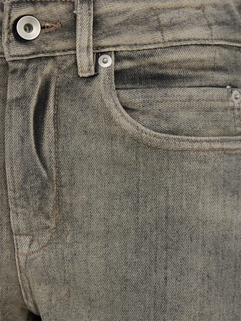 Rick Owens DRKSHDW: denim-hosen - nebel