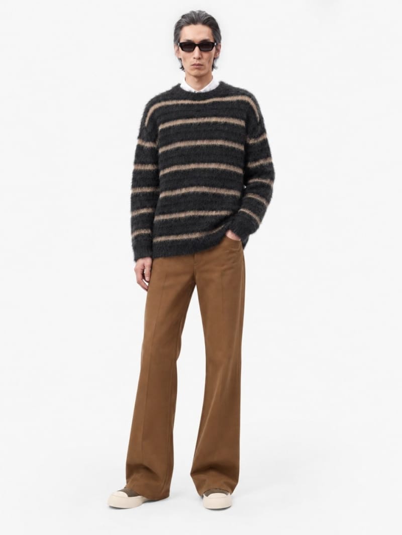 Marni: Pantalón de lana técnica