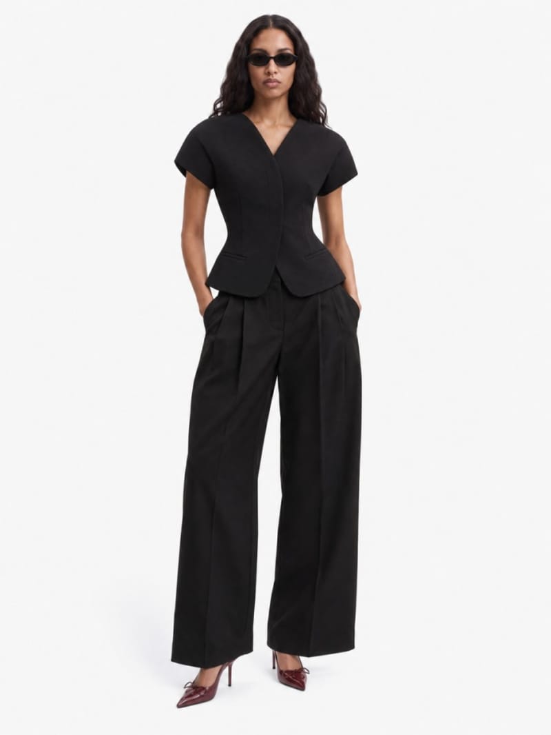 Jacquemus - Pantalón Miami de lana virgen