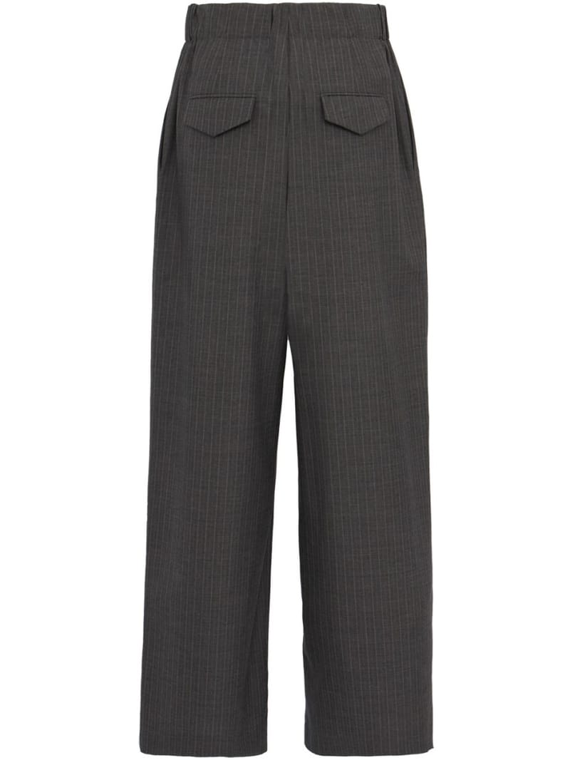 Jil Sander: Pantaloni sartoriali in lana